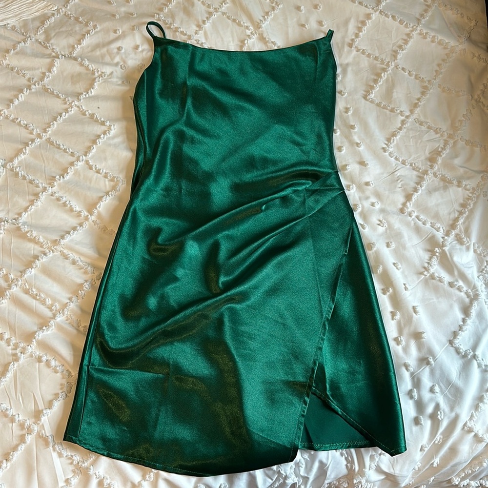Angel Biba green dress